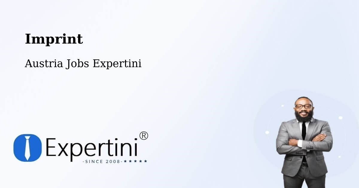 Imprint – Mischendorf - Austria Jobs Expertini